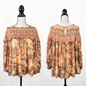 EUC Spell Amethyst Blouse, Amber